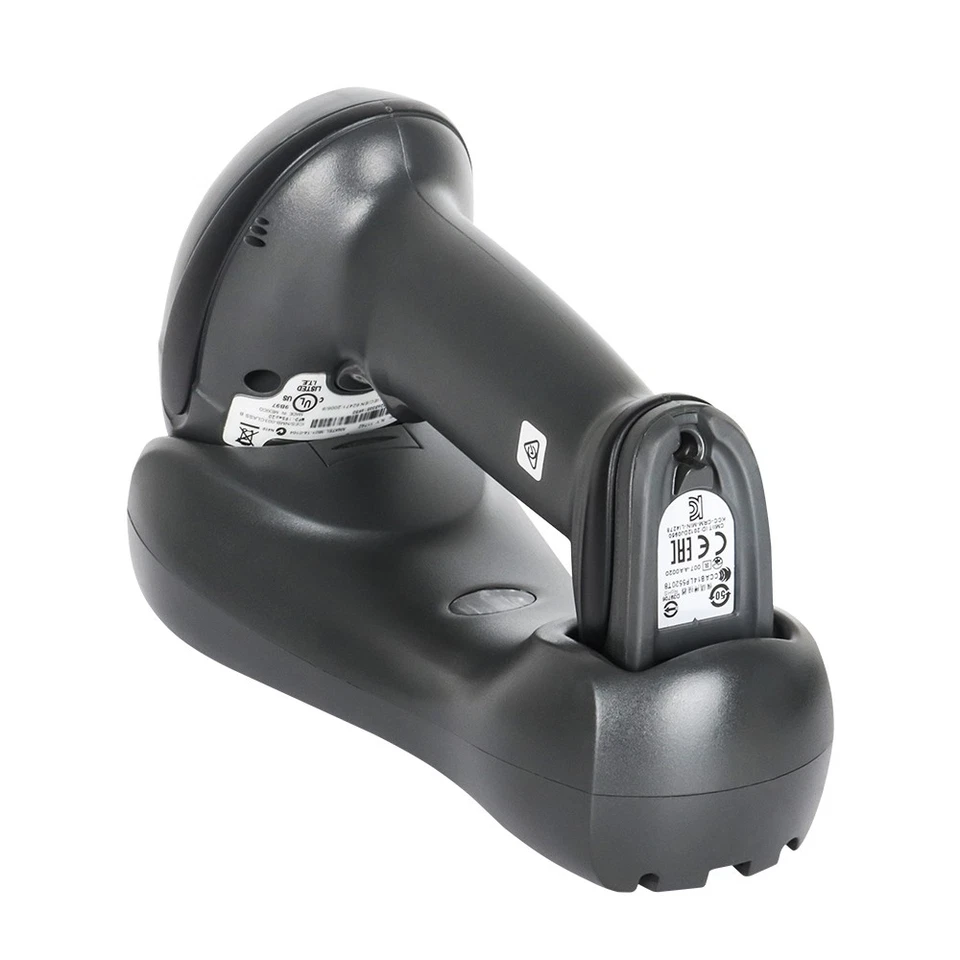 Symbol LI4278-SR20007WR Bluetooth 1D Barcode Scanner With USB Cable & Cradle USA - Image 4 of 4