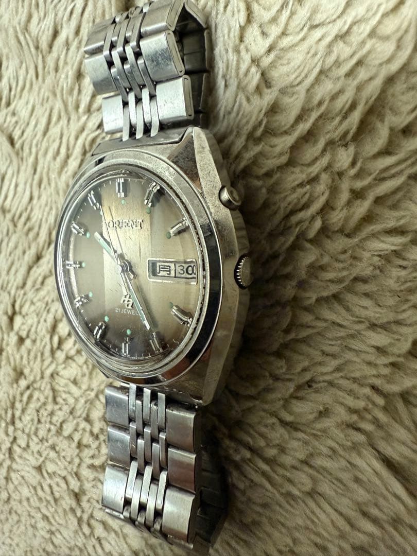 ORIENT Automatic Wristwatch Silver Stainless Stee… - image 3
