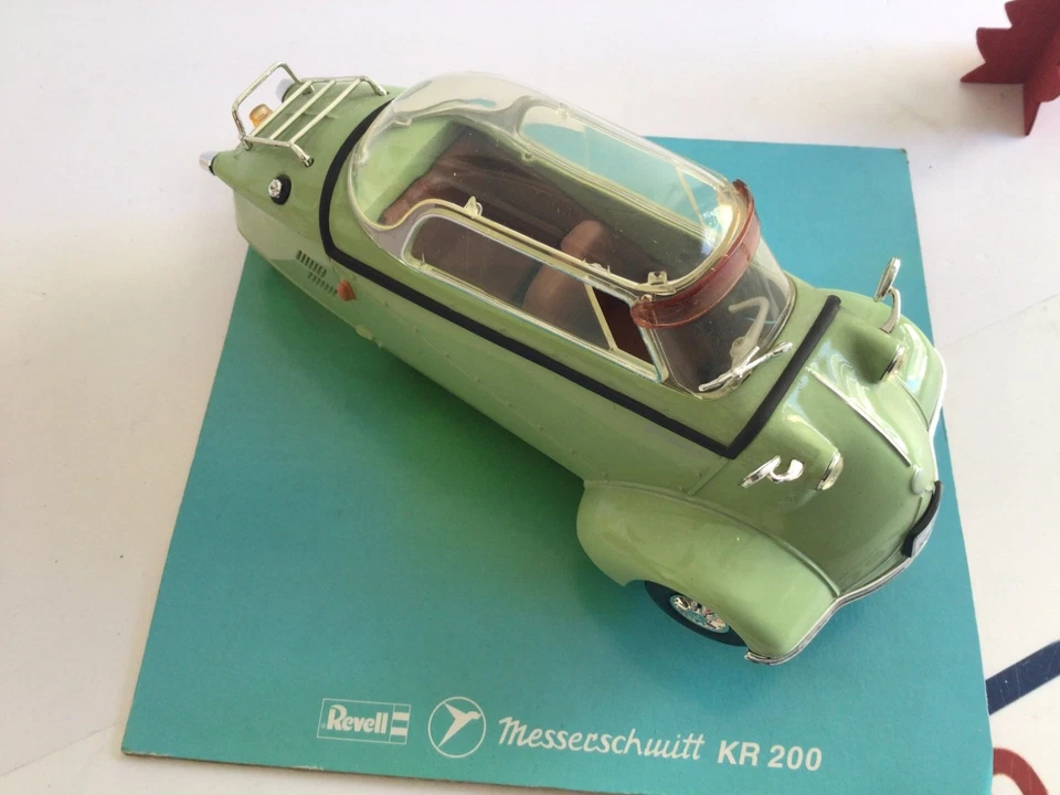 🔥Lot vintage🚗 REVELL MESSERSCHMITT KR300   1/18 🔥✨STREPITOSA ✨ - Immagine 3 di 4