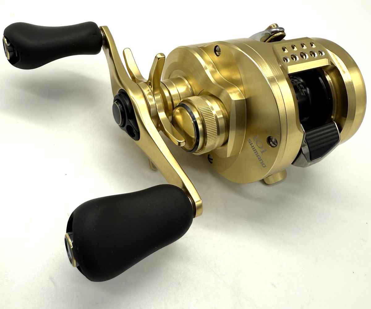 Shimano 21 CALCUTTA CONQUEST 101 Left Bait Casting Reel No box