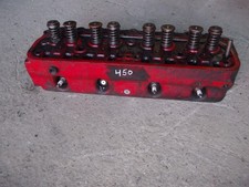 Farmall 400 450 Ih Tractor Engine Motor Cylinder Head 362174r1 W/ Valves Redone