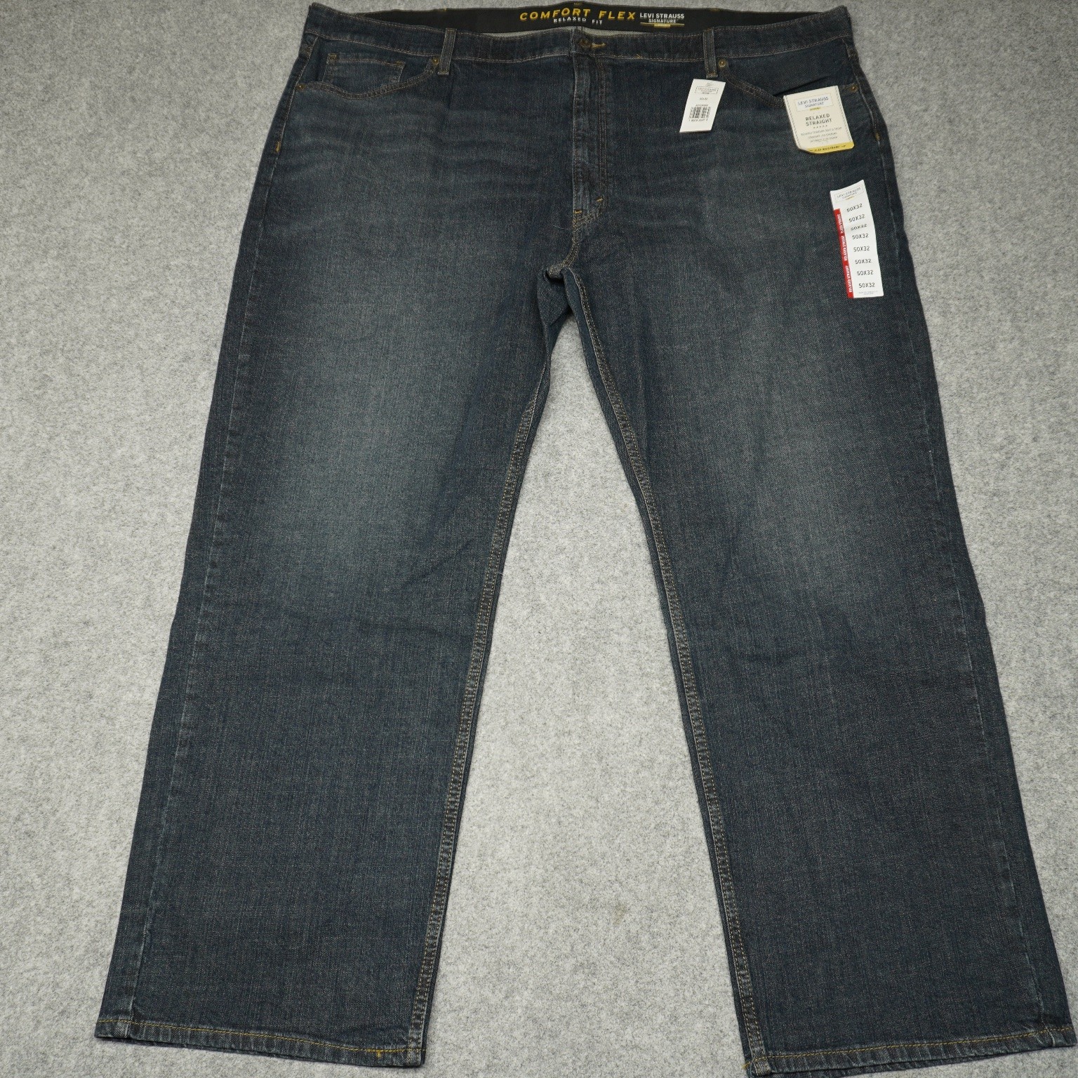 50x32 Dark Wash Denim Stretch New