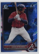 2022 Bowman Chrome Draft Sapphire Edition Nacho Alvarez Jr Ignacio #BDC-125 0q53