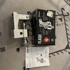 Adjustable Dual Locking Aluminum Ball Mount with 6" Drop & Built-In Locks