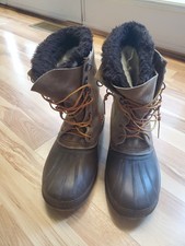 Sorel Kaufman Snow Winter Boots Mens 10 Steel Shank Made in USA Insulated
