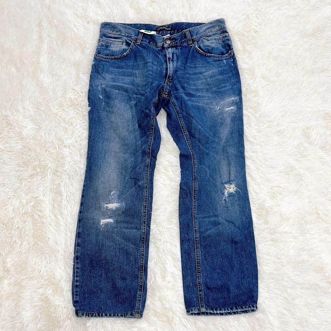 パンツ 00's Dolce & Gabbana blue straight denim Dolce&Gabbana Blue Jeans for Men for sale | eBay