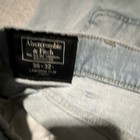 Abercrombie & Fitch Men's Slim Fit Light Wash Distressed Denim Jeans Size 36 — photo 3