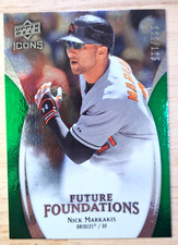 Nick Markakis /125 ⚾ 2009 Upper Deck Icons - Future Foundations - Foil - Orioles