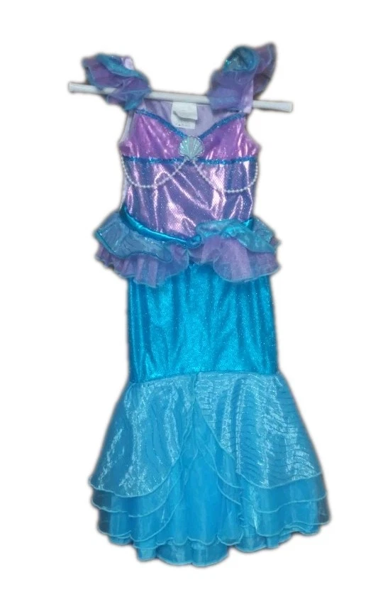 chinese dress ladies Amazon.com: Disney The Little Mermaid Ariel's 2 Piece Dress main image 0