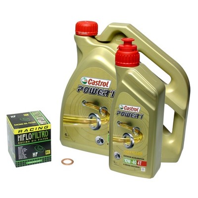 Honda ST 1300 Pan European, SC51; Castrol Power1 10w40 Öl; HiFlo Racing Ölfilter