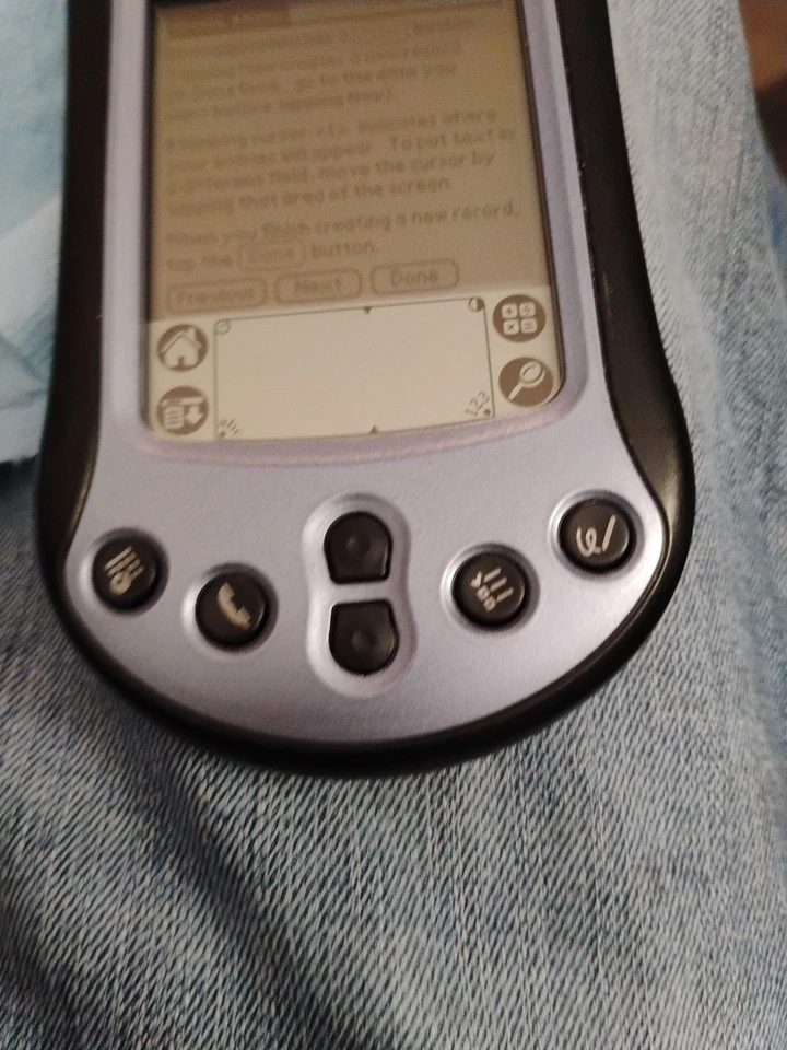 PDA portátil Palm Pilot M125 con lápiz óptico y accesorios, probado funcionando Foto 4 de 4