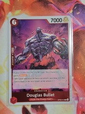 One Piece CCG Douglas Bullet OP-06: Wings of the Captain Rare English Foil