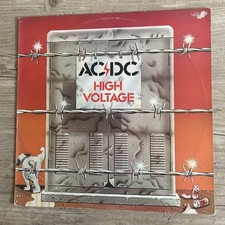 AC/DC High Voltage Vinyl LP 1977 2nd Albert Prods Australian Pressing EX/VG+