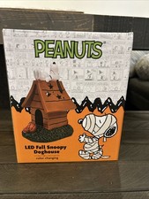 Snoopy Color Changing Dog House - Peanuts - Halloween - Pumpkins - Pumpkin - NEW