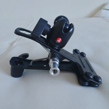 Manfrotto Super Clamp with Ball Head   Ideal for Off-Camera Lighting  Hard-to-M
