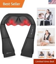 Ultimate Neck and Shoulder Massager with Heat - Relaxation Anytime, Anywhere
