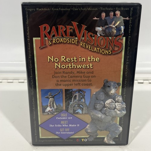 Rare Visions & Roadside Revelations No Rest in the Northwest DVD New Sealed KCPT