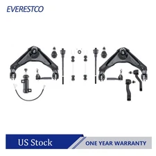 13PCS Front Upper Control Arms Ball Joint For GMC Sierra Chevrolet Silverado