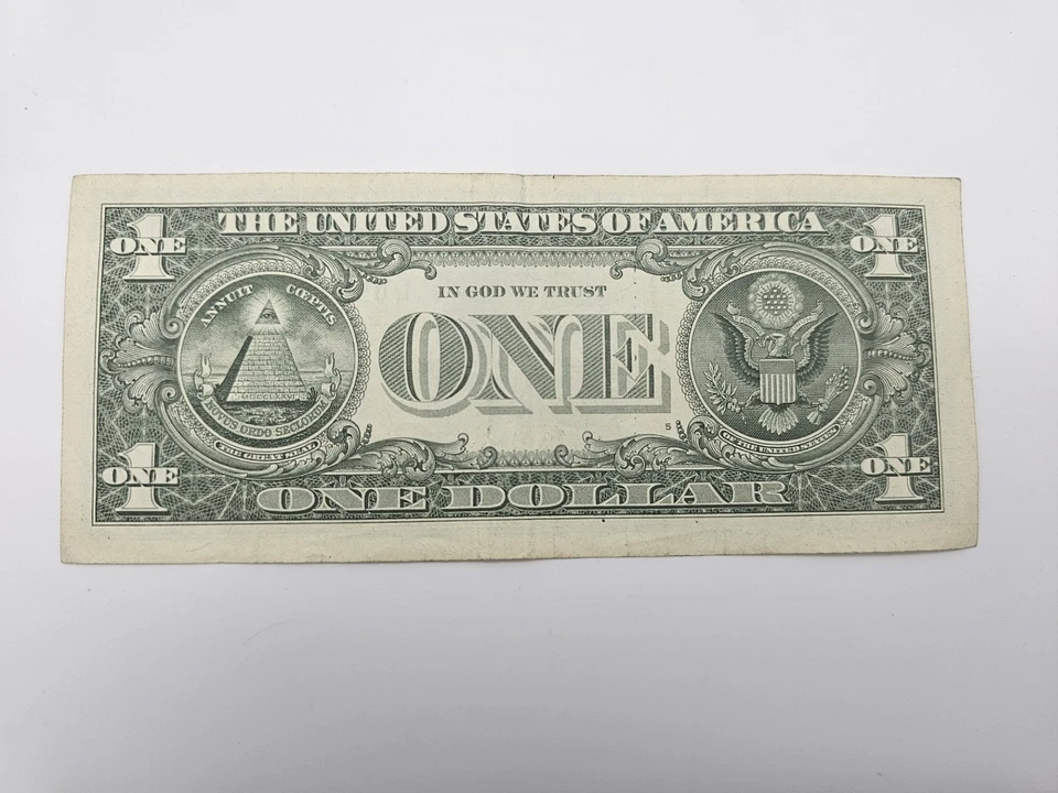 $1 FEDERAL RESERVE NOTE 2021 SERIES WITH A LOW SERIAL NUMBER (H00297039A) - Image 2 of 2