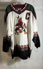 Vintage 90s Phoenix Coyotes Keith Tkachuk Signed Starter Hockey Jersey Sz XXL