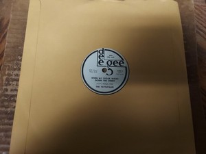 1953 DEE GEE Promo Jazz 78/THE TATTLETALES..JERRI ADAMS. /E!!!