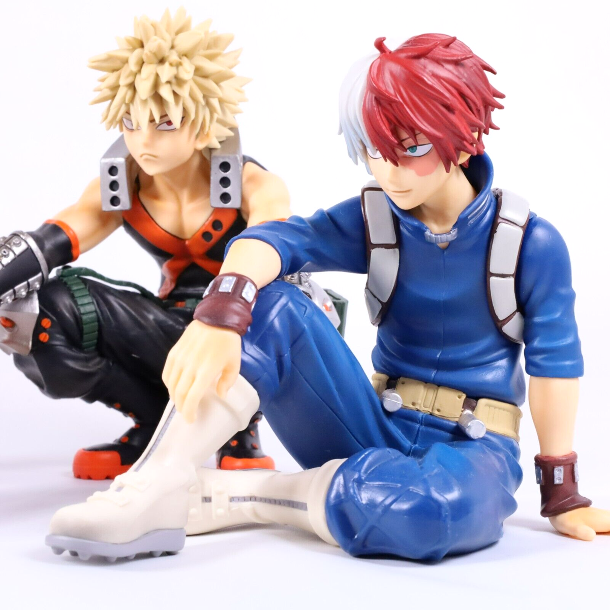 Figure Anime My Hero Academia Figure Anime MHA Bakugou E Midoriya - Statuine PVC 11 Cm, Per Collezione E Decorazione Anime Figure
