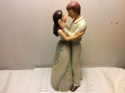 JIM SHORE OUR LOVE IS EVERLASTING New in Box with Tags #6001557 FIGURINE