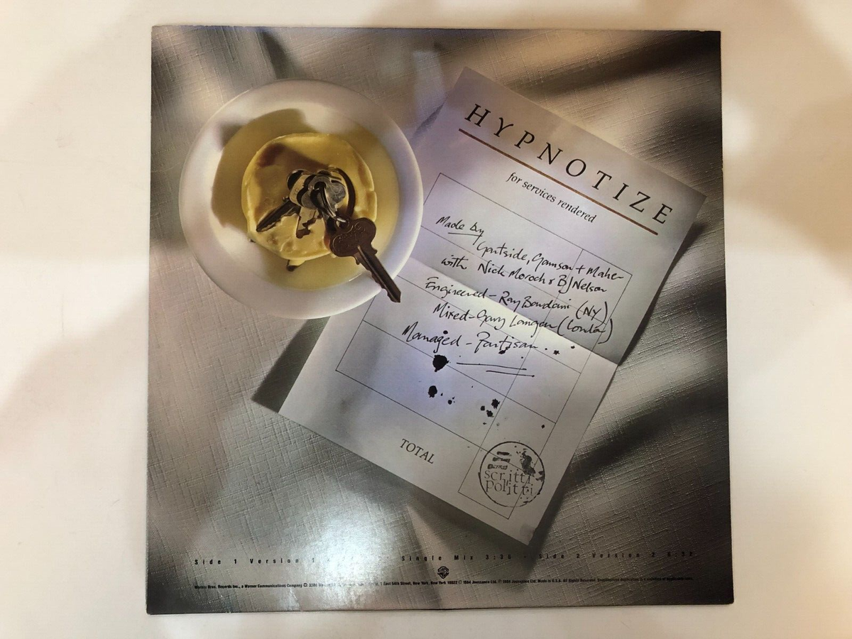 Scritti Politti – Hypnotize 12