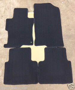 Genuine Oem Honda Accord 4dr Sedan Black Carpet Floor Mat Set 2008