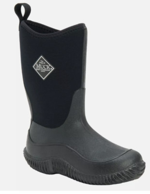 Muck Boot Kids' Youth Black Hale Boot KBH-000 All Sizes