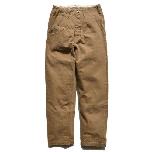 SAMURAI JEANS SJ48CP Heavy Chino Wide Trousers 15oz sulfur dyeing One Washed - Picture 4 of 16