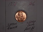 wheat penny 1936 GEM RED BU 1936-P LOT #6 UNC LINCOLN CENT GEM RED LUSTER