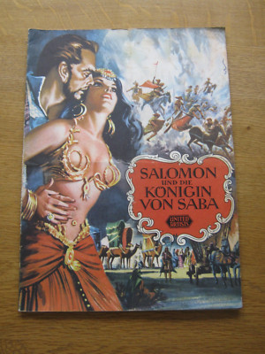 Salomon und die Königin von Saba - United Artist - Programmheft - 1959