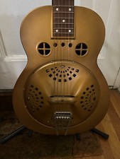 Very Rare! 1935s Dobro M32 Metal Body Round Neck Resonator Guitar (No case)