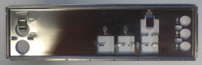 Elitegroup Nforce9M-A V.1.0 - Blende - Slotblech - IO Shield   #306889
