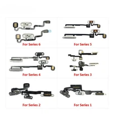 Mic Power ON OFF Mute Key Button Flex Cable For Apple Watch Series 1 2 3 4 5 6