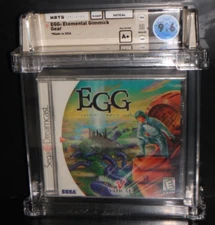 Sega Dreamcast Game - EGG Elemental Gimmick Gear - Sealed Graded WATA 9.6