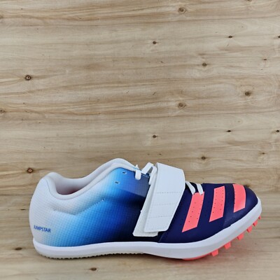 Adidas Jumpstar Track & Field Spikes GY0942 Blue/White/Orange Men's Sz: