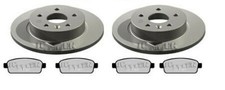 CHEVROLET TRAX REAR BRAKE DISCS & PADS - 2012 - ONWARD - 268MM SOLID