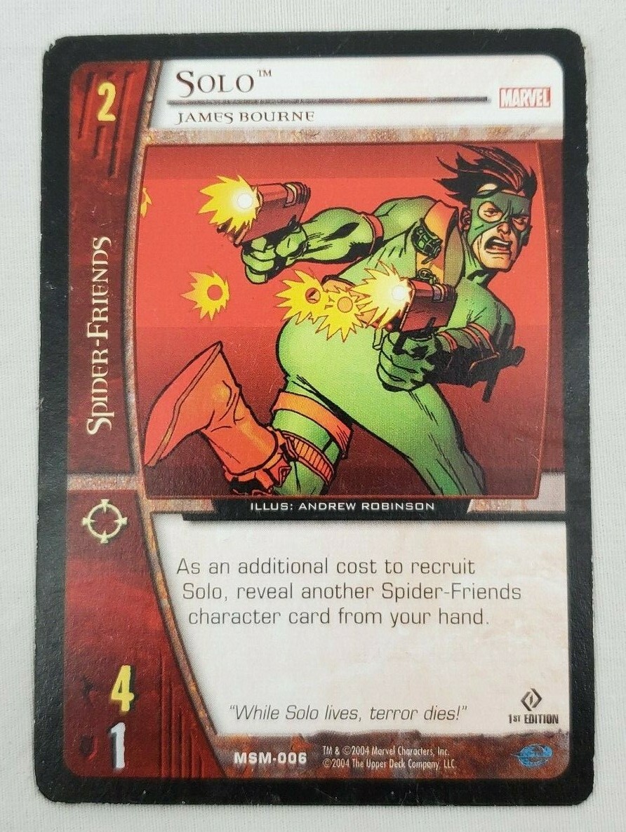 2004 Upper Deck - Marvel VS System 1st Edition "SOLO" - #MSM-006 (SO1)