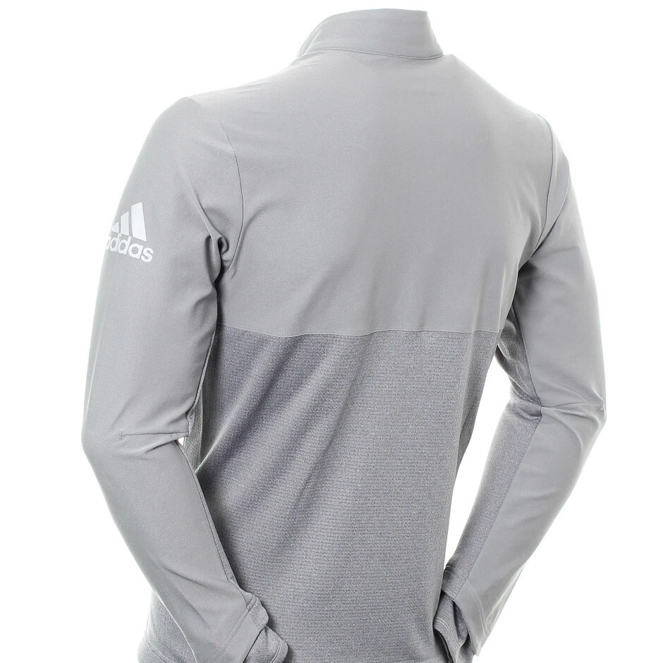 Adidas Golf Go To Grey Full Zip Jacket Size M eBay