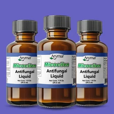 Arymar Micocilen Liquid Topical Formula 1 fl oz - Fungal Skin Treatment (3-Pack)