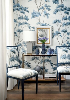 Dalton Wallpaper by Anna French Belvedere Collection in Double Rolls New