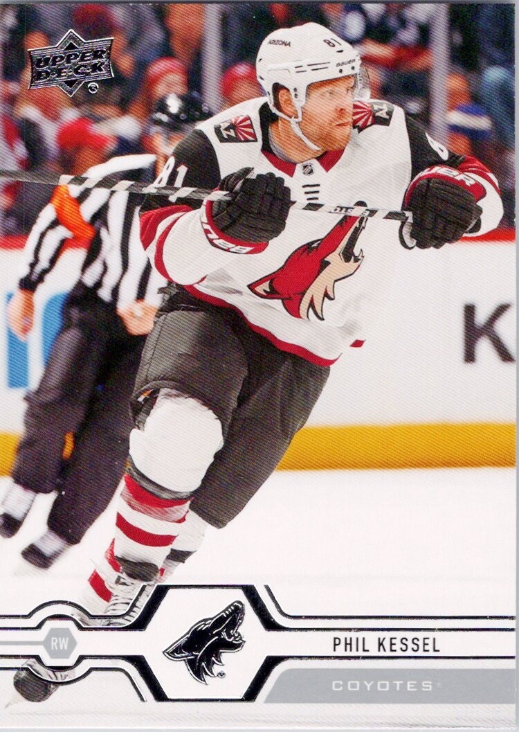 2019-20 Upper Deck #405 Phil Kessel Arizona Coyotes