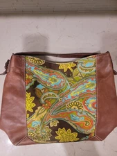 Kate Spade Paisley Tote Shoulder Bag Large