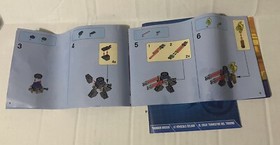 LEGO Ninjago 70723 Thunder Raider w/ Instructions 2 Minifigs No Box INCOMPLETE