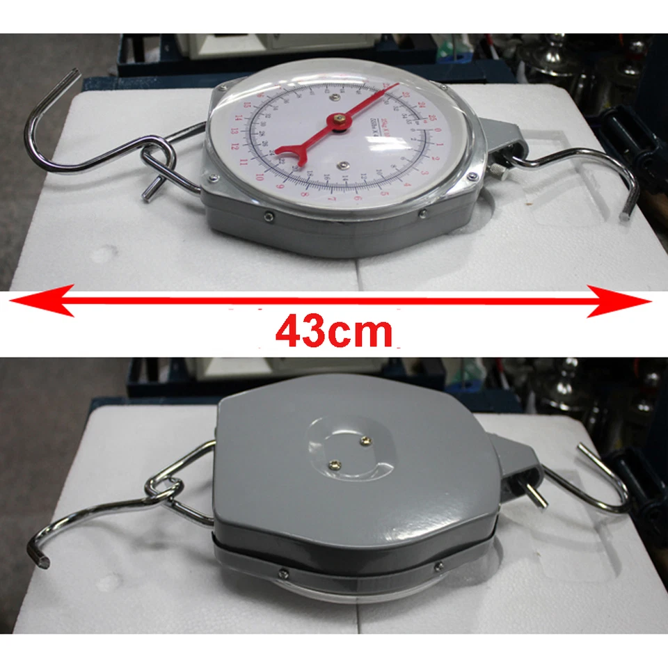 Fishing Hunting Kitchen Metal Hanging Scale 100kg / 220lb - Image 4 of 4