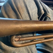 Vintage Official Licensed Bugle - Boy Scouts Of America Rexrratt