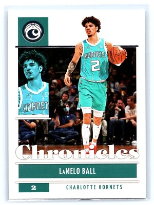 2021-22 Panini Chronicles #10 LaMelo Ball Charlotte Hornets NBA Basketball 