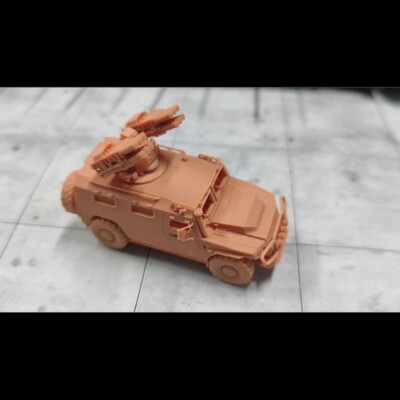 3D printed 1/72 Tank Russia''Pine-R air defense missile GAZ SPM-2 Tiger''Kit model